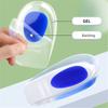 Gel Heel Cushions for Heel Pains Relief, Heel Cushions Inserts Gel Heel Cup Heel Support Pads Heel Inserts for Women Man