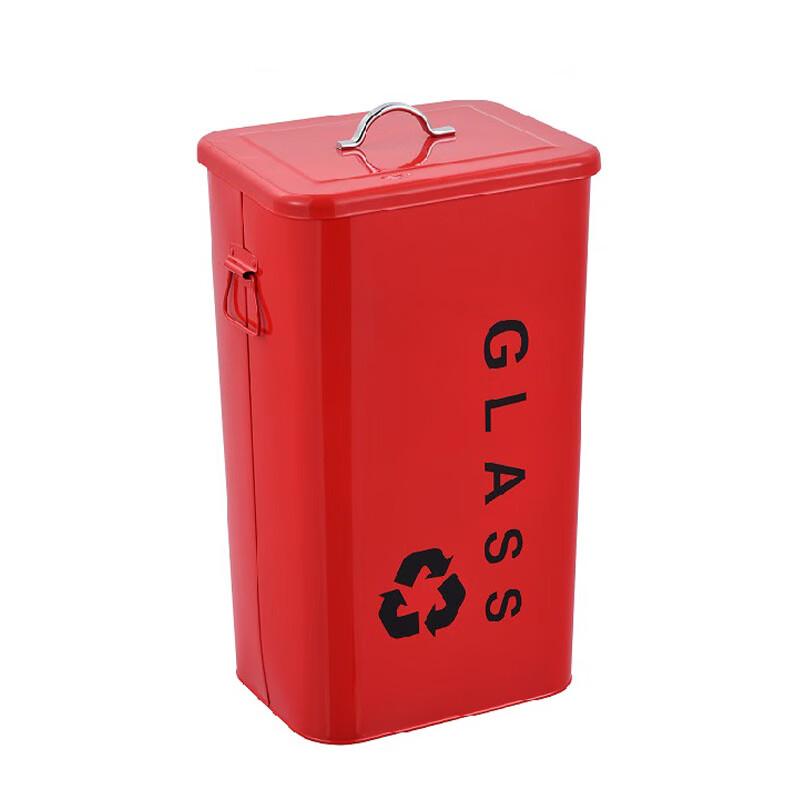 Outdoor Lidded Classified Waste Bin