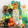 Birthday Party Balloon Set Kids Baby Shower Pie Decoration Baby Year Old Theme