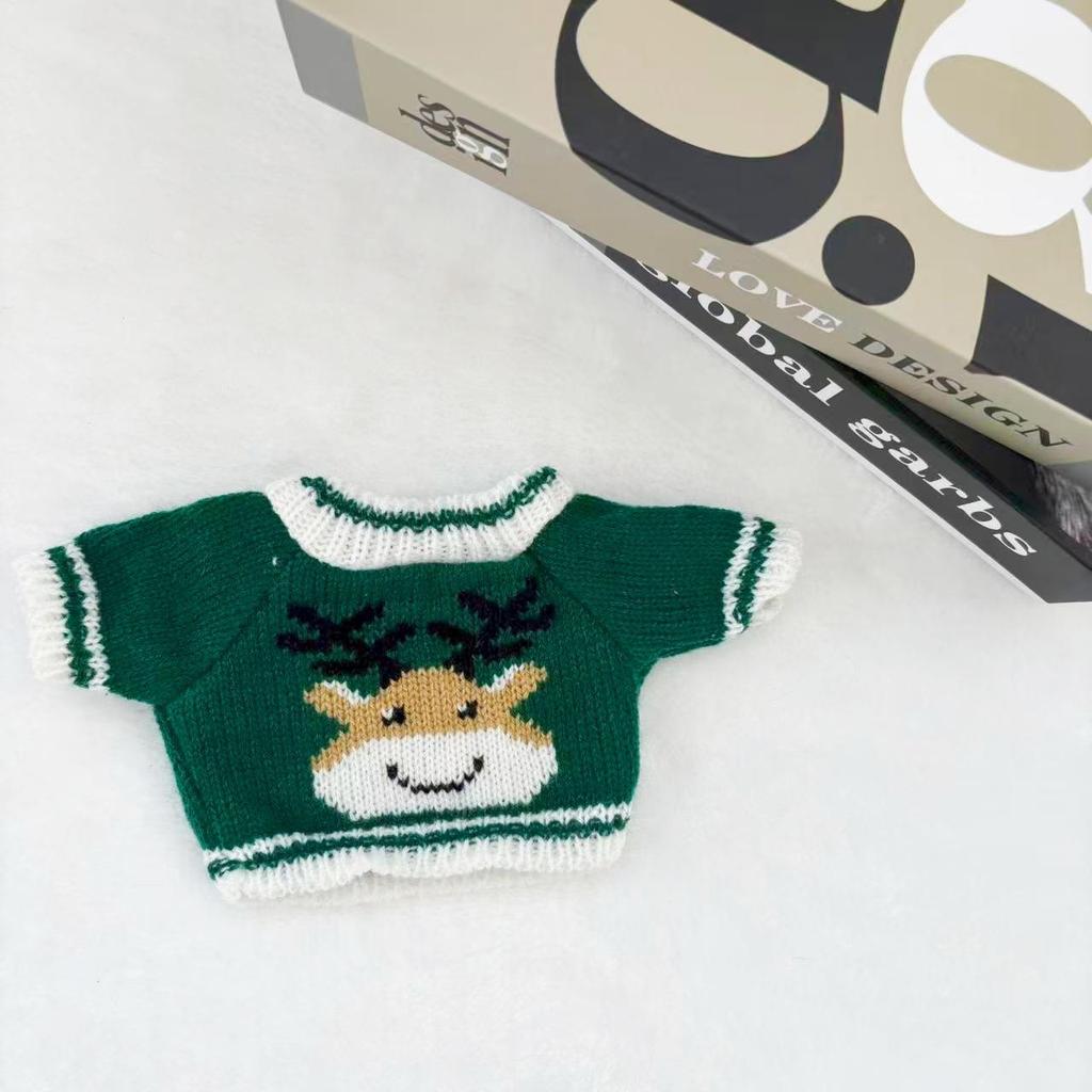 Little Bear Cotton Hoodie Sweater for 30cm Plush Doll Toy Accessories