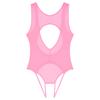 Dámské Micro Bikini Monokiny Plavky Vysoký střih Rozkrokové punčochové kalhoty Tanga Trikot Catsuit Teddy Body Body Spodní prádlo Noční klub Oblečení