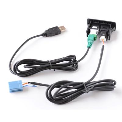 150cm Aux USB Buchse Stecker Kabel Für Smart 450 (Für Alle Modelle) Für Grundig Radio Für Mercedes Für Vito Für Viano W447
