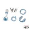 V1EDP52 Front Left or Right Door Lock Barrel 45 mm Repair Kit for VW Golf MK4 IV 1J1 1J5 1997-2005 Hatchback Variant 1U0837167