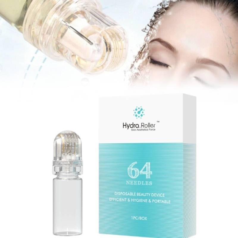 Hydra Roller 64 Needle Micro Needling Serum Infusion Tool For Glowing Skin