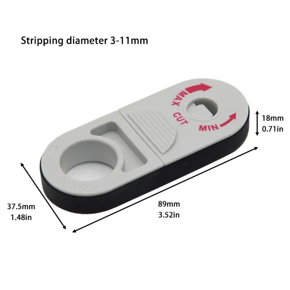 Professional Tool Coaxial Cable Stripper Quick Stripping Ring Wire Stripper  Category 5e Cable