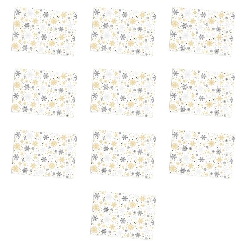 Festival Cartoon Reindeer Design Wrapping Sheets User Friendly Recyclable Paper For Christmas Parties Decorations
