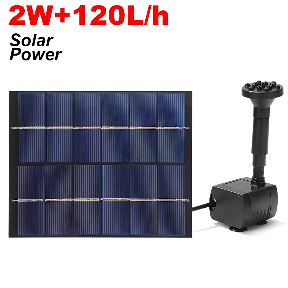50W 800L/H 5m Solar Water Pump