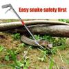 Stainless Steel Trash Pick Catcher with Lock Litter Clamp Clips Snake Tong Handling Tool