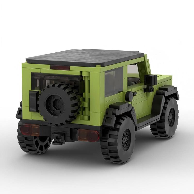 MOC Building Blocks Off-Road Vehicle Model DIY Assembly Bricks Set Educational Toy Gift For Boys
