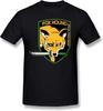 Men's MGS Foxhound Video Game Logo T Shirt Black