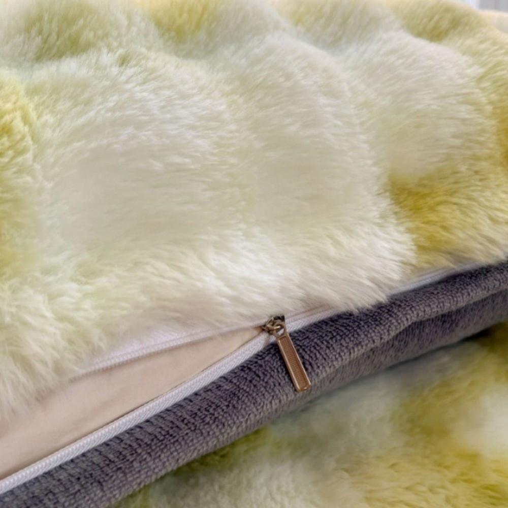 48x120 48x150 Plush Pillowcase Imitation Rabbit Fur Pillow Case New Cushion Cover  Home Decor