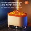 USB Volcano Air Humidifier, 300ml Aromatherapy Diffuser with Ambient Light Ultrasonic Mist Maker for Bedroom Office