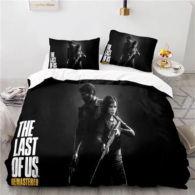 3D Printed Game The Last of Us Duvet Cover Pillowcase Bedding Set Double Twin Full Queen King Adult Kids Bedclothes Quilt Cover