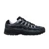 P-6000 Suede Anthracite Metallic Silver