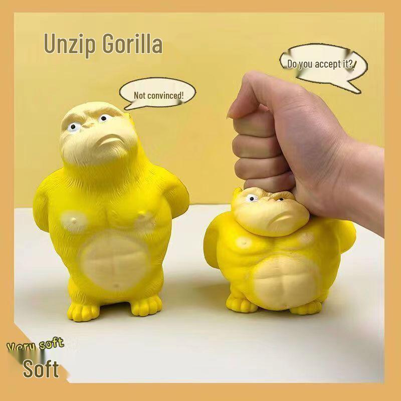 Mr. Huang's Slow Rebound Gorilla Desktop Ornament Doll