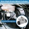 A ABSOPRO Rear Right Brake Wheel Cylinder 5340181A00 Fits Suzuki Jimny 1998-2023 Drum Brake Cylinder Aluminum Alloy Silver Tone Durable