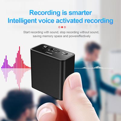 200hours Magnetic Mini Voice Recorder Small Activated Dictaphone Espia Digital Usb Flash Drive 8gb-32gb Audio Record  Mp3 Player