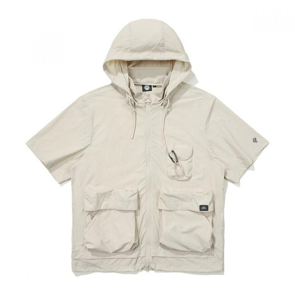 Utility Short Sleeve Jacket Cream 085