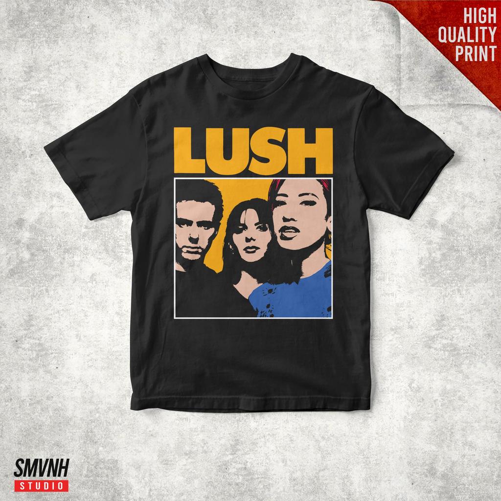 Lush Band Retro Rock Music Tee