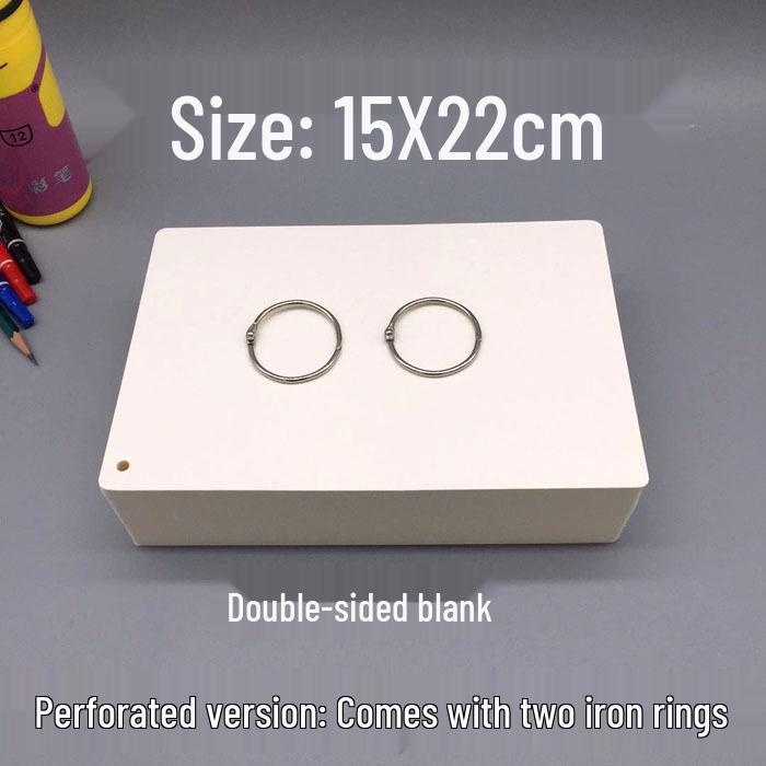 DIY Blank Postcards: Creative Writing, English Word, and Pinyin Greeting Cards