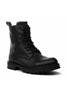 Men's Fashion Fleece Thick Heeled Booties Bootie Black Suede Winter Boots Waterproof Shoes