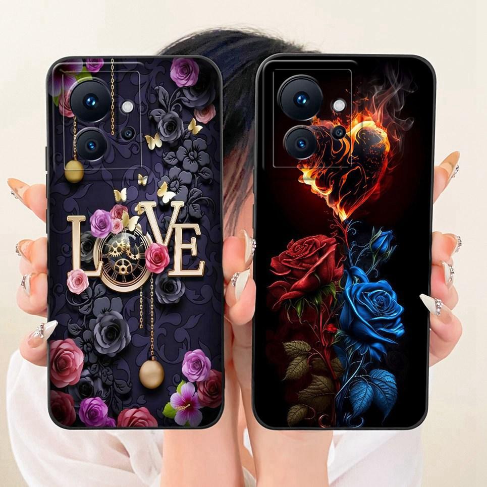 Daisy Bow Pattern Butterfly Flower Cherry Back Cover For Infinix Zero Ultra Phone Case Soft Silicone Casing On Infinix Zero 8 8i