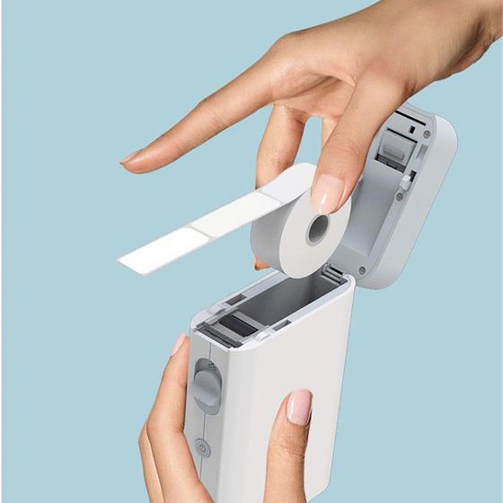 Upgrade Pocket Bluetooth Label Maker Printer Machine Direct Thermal Office Home