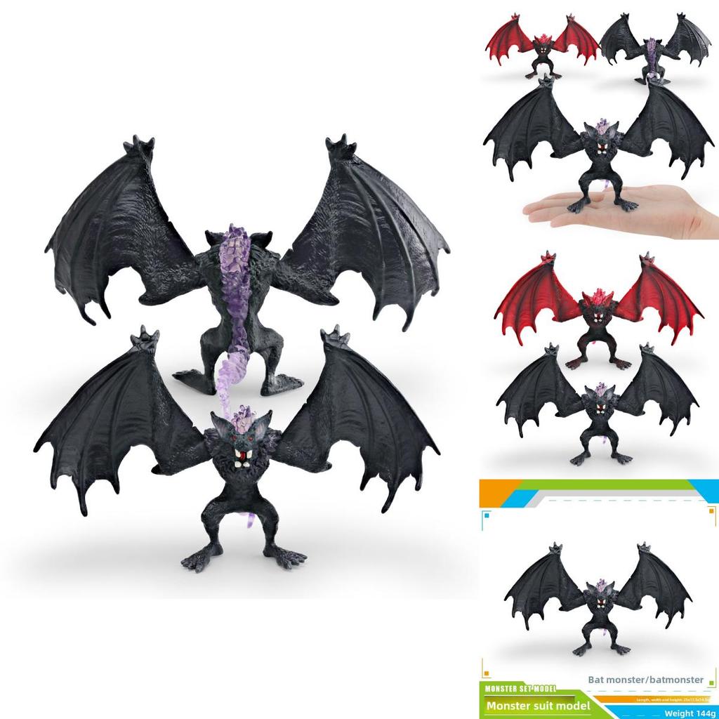 Childrens Fantasy Creature Bat Monster Model With Pvc Material For Collection And Play