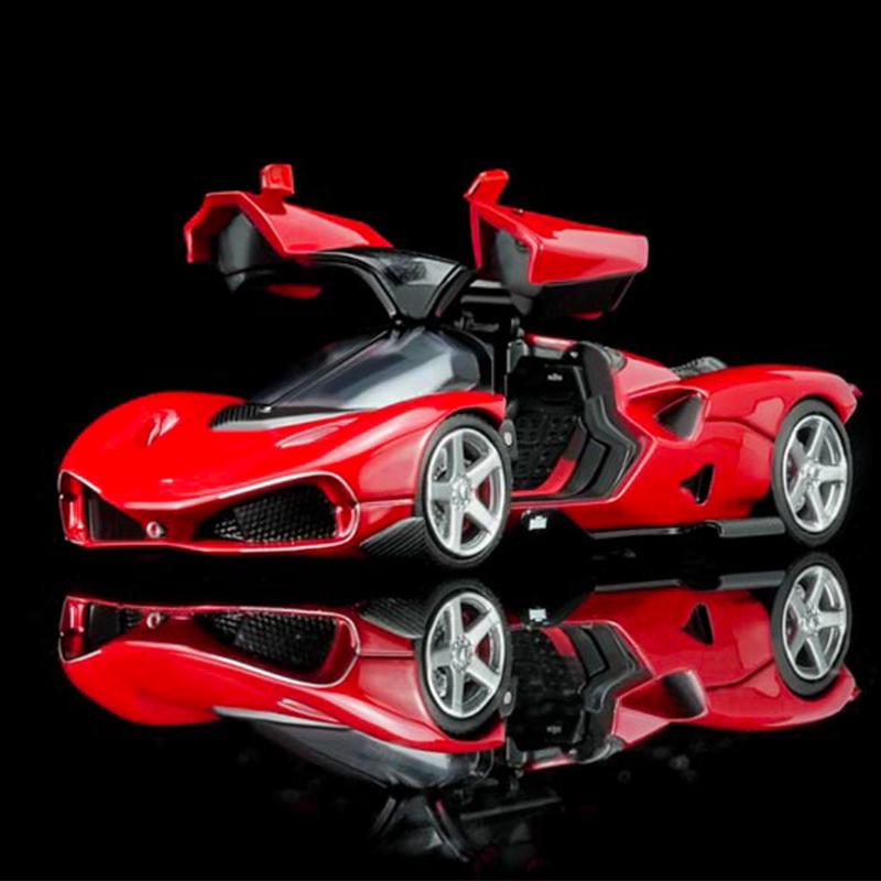 

MH 1:64 scale Nilu SportCar Alloy Die-Cast Model Car Static display holiday gift collection червоний