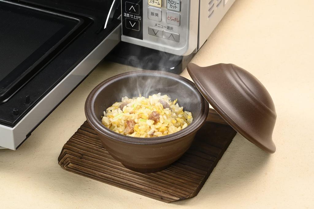 Toceram Imomaru Small Potato Made in Diameter x 12cm Height x Dark Dish, Heat-Resistant Ceramic, Microwave-Safe, Japan, 13.6cm 6.5cm Depth, Approx.