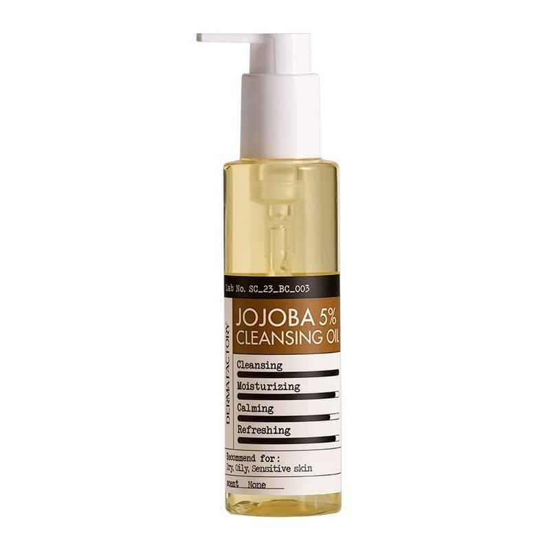 Derma Factory Jojoba 5% Cleansing Oil, 150ml, 1 pcs