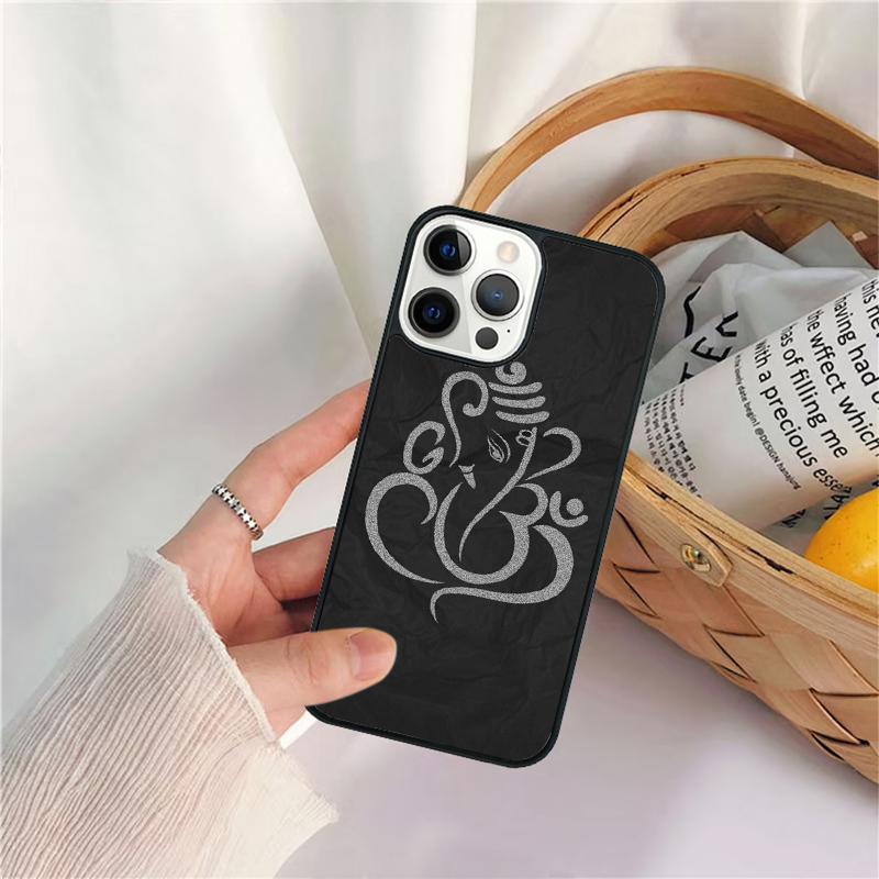 Aum om Namaste Symbol Zen Yoga Phone Case For iPhone 17 Air 16 15 14 11 12 13 Pro  MAX Plus coque Cover Shell