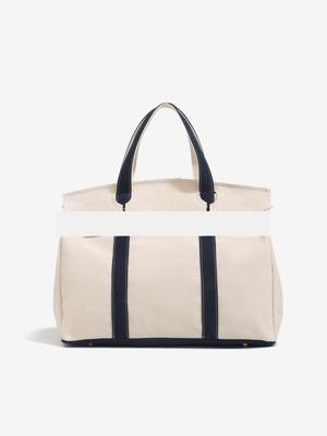 Borsa a mano in tela color block da donna 2025 - Grande capacità, Borsa versatile per il pendolarismo