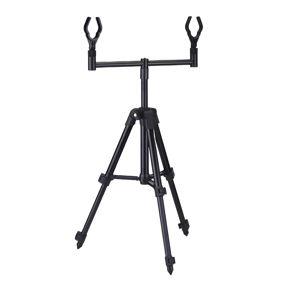 Height Adjustable Fishing Rods Tripod Telescopic Aluminum Alloy Fishing Rod Holder RP135 1 S