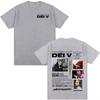 Custom Rapper Dei V Quien Es Dei V Tour 2025 Tshirts Unisex Unisex Vintage Hip Hop Music Tshirt Unisex ONeck Oversized T Shirt