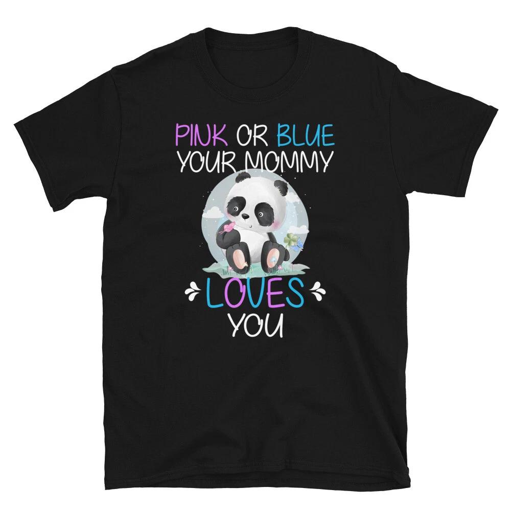 Pink Or Blue Loves You Cute Panda Bear Classic Gift XL