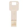 Cat Door Stopper ABS Retractable Adjustable Cat Door Latch Holder for Pets Dog Proof Cat Feeding