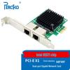 PERCKO Intel 82571 Dual Port Gigabit PCIe Network Card