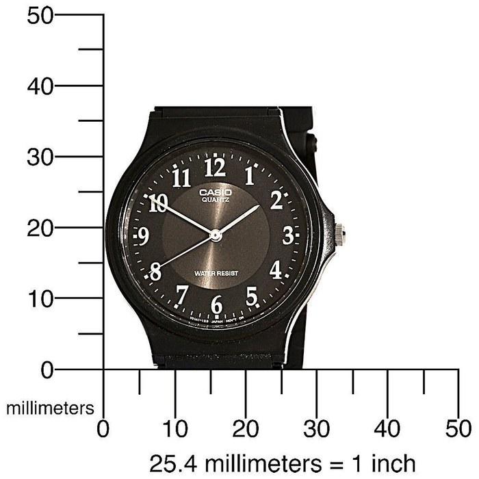 Casio CASIO Watch BASIC ANALOGUE MQ-24-1B3LCK Men's