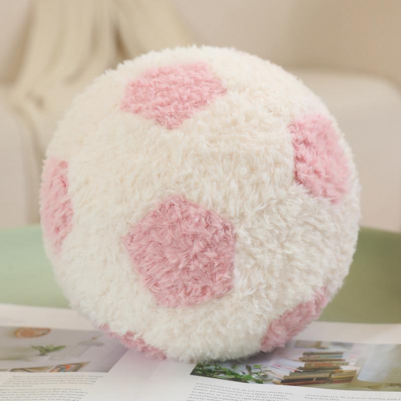 

Plush Sports Balls Funny Cute Stuffed Football Toy Simulation Ball Pillow Soft Gifts for Room Decor 20cm