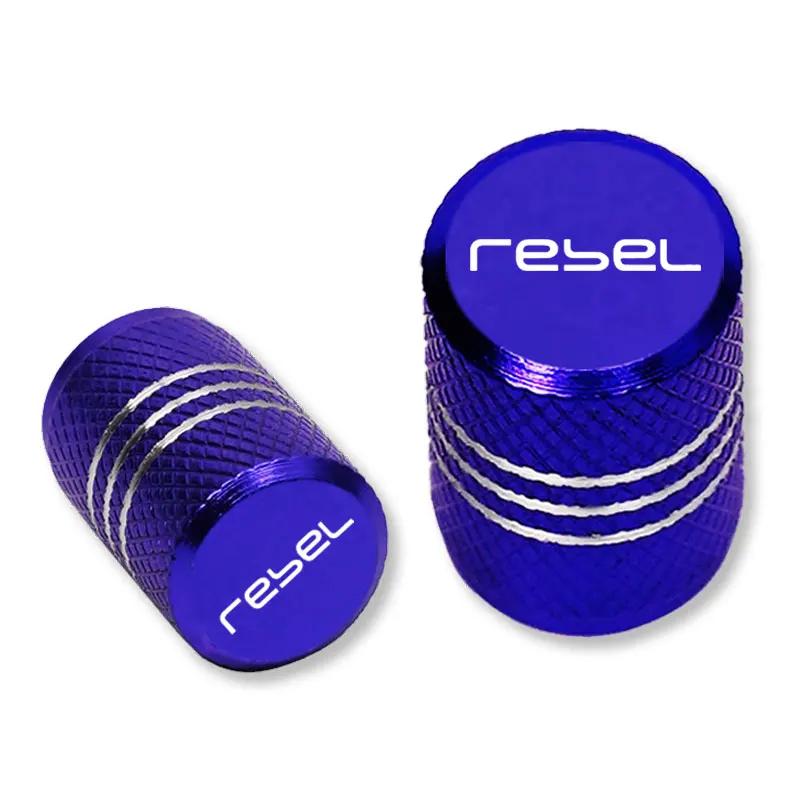 For Honda Rebel 300 Rebel 500 CMX Rebel300 Rebel500 Rebel1100 Motorcycle Tire Valve Air Port Stem Cap Cover Plug CNC Aluminum BF7