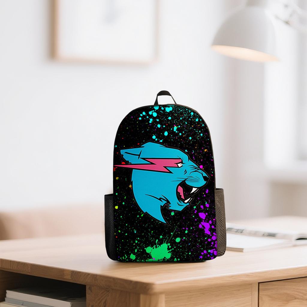 Cartoon Animation Game Backpack, Backpack Breathable, Wear-resistant And Waterproof, Gift For Boys And Girls