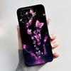 Printed Phone Case For DooGee N55/N55 Plus/N55 Pro Funda Capa Soft Silicone Black Shell Cover Cute Flower Cartoon Casing Coque