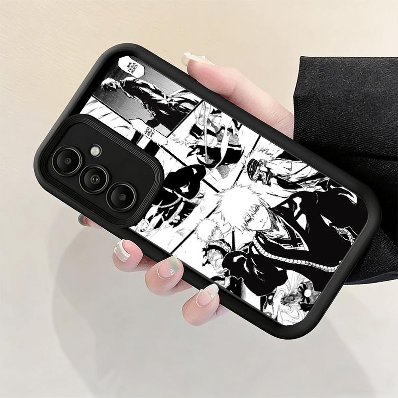 Phone Case for Samsung Galaxy S26 S25 Ultra S24 FE Bleach Anime Ichigo Kenpachi Shell S23 Plus S22 + S21 S20 5G Soft Silicone Fu