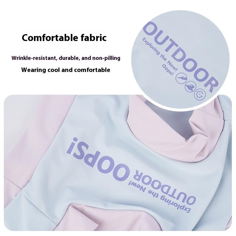 Cooling Breathable Two-Tone Dog Summer Coat Jacket for Bichon Schnauzer Puppy Small Dogs And Cats Wholesale Pet Clothing