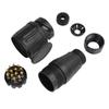 AOHEWEI 13 Pin Trailer Plug Plastic Connectors Cable 12V Waterproof Towing Socket Couplings Towbar for Caravan Truck Vans