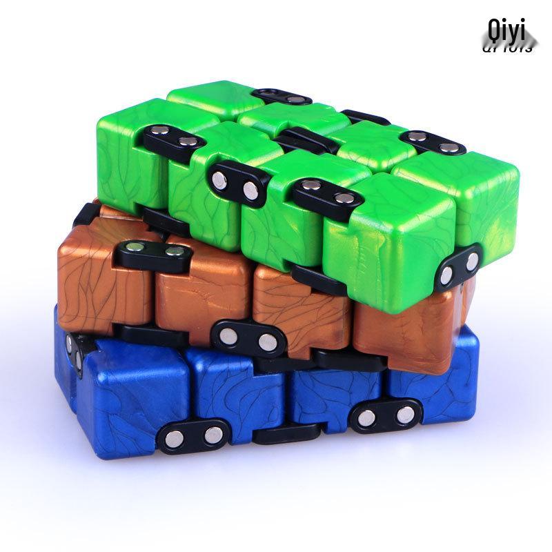 QiYi Infinite Gems Folding Magic Cube - Creative Decompression Toy for Early Education