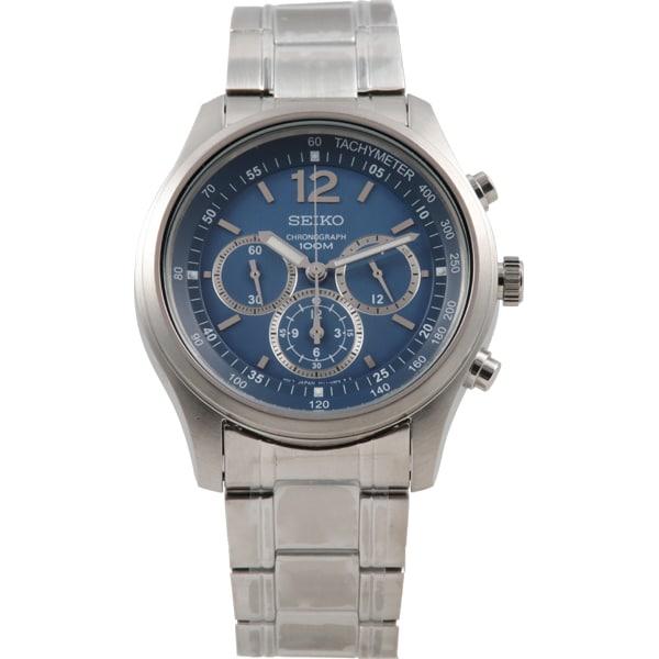 

Seiko унисекс SRW009P1 (QuartzChrono SS Браслет BL 100m) часы