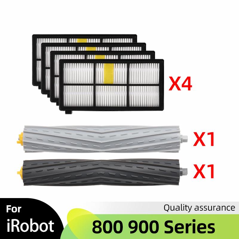 For iRobot Roomba 800 900 Series 860 865 866 870 871 880 885 886 890 960 966 980 Hepa Filter Roller Main Side Brush Accessories
