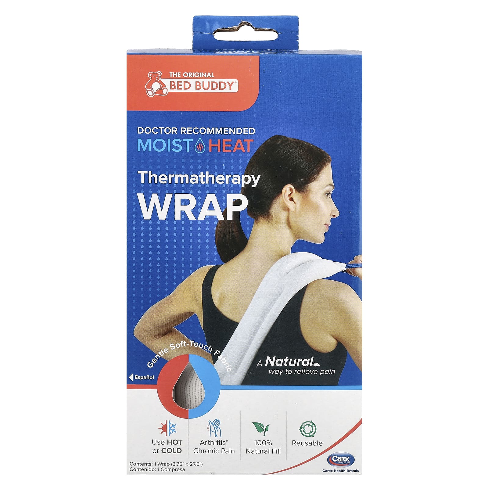 

Bed Buddy, Moist Heat, Summer Therapy Wrap, 1 Wrap